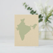 Carte Postale Coriander Blue Spice Modes Inde (Debout devant)