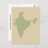 Carte Postale Coriander Blue Spice Modes Inde (Devant / Derrière)