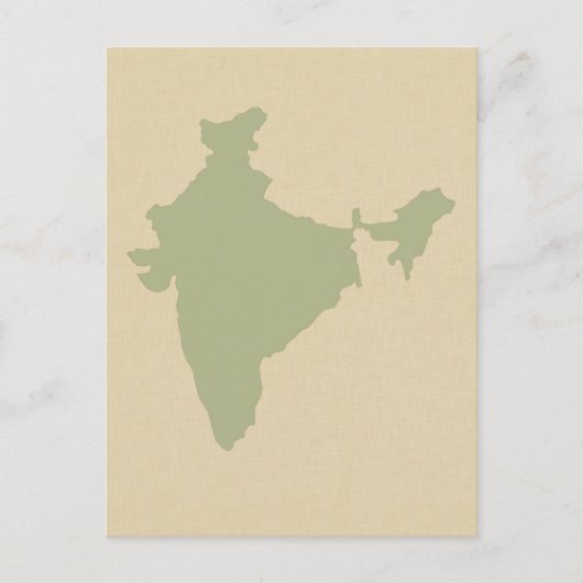 Carte Postale Coriander Blue Spice Modes Inde (Devant)