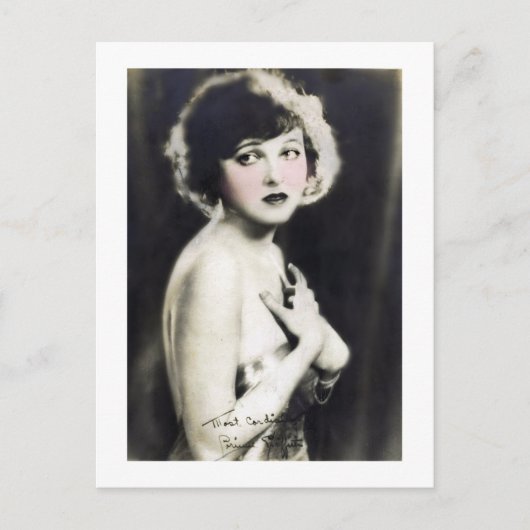 Carte Postale Corinne Griffith Étoile du film Silent Era (Devant)