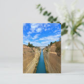 Carte Postale Corinth Canal Grèce Photographie (Debout devant)