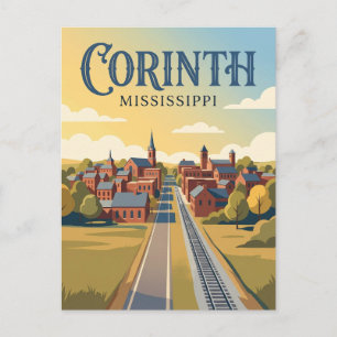 Carte Postale Corinthe Mississippi
