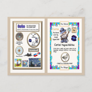 Carte Postale Coriss - Cobalt Trading Card