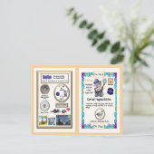 Carte Postale Coriss - Cobalt Trading Card (Debout devant)