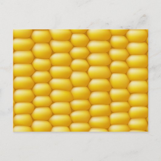 Carte Postale Corn Cob Arrière - plan (Devant)
