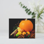 Carte Postale CORN et FRUITS citrouilles (Debout devant)