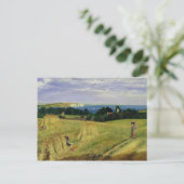 Carte Postale Corn Field dans l'île de Wight (Debout devant)