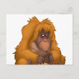 Carte postale Corn-Jug-Playin' Orangutan