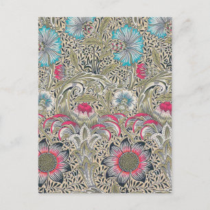 Carte Postale Corncockle, William Morris
