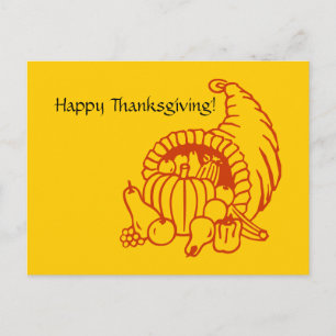 Carte postale - Corne de l'abondance