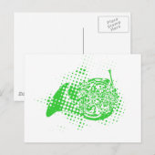 Carte Postale Corne demi-ton (Devant / Derrière)