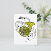 Carte Postale Corne française (Debout devant)