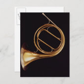 Carte Postale Corne française, par Marcel Auguste Raoux (Devant / Derrière)