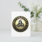 Carte Postale Corne triple d'Odin (Debout devant)