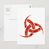 Carte Postale Corne triple d'Odin (Devant / Derrière)