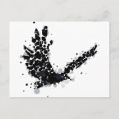 Carte Postale corneille (Devant)