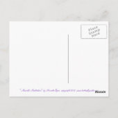 Carte Postale Corneille au clair de lune (Dos)