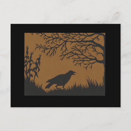 Carte Postale Corneille et Corne (Devant)