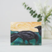 Carte Postale Corneilles des plaines (Debout devant)