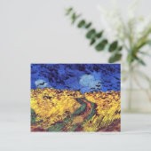 Carte Postale Corneilles Sur Wheatfield Par Vincent Van Gogh (Debout devant)