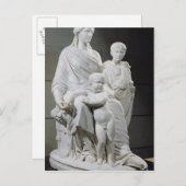 Carte Postale Cornelia, mère des deux frères Gracchi (Devant / Derrière)