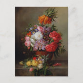Carte Postale Cornelis Johannes van Hulsteijn Vase avec Fleurs (Devant)