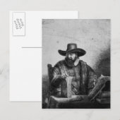 Carte Postale Cornelius Claesz Anslo 1640 (Devant / Derrière)