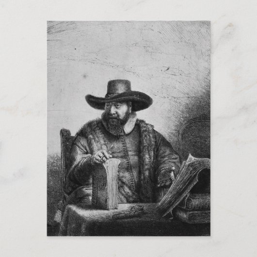 Carte Postale Cornelius Claesz Anslo 1640 (Devant)