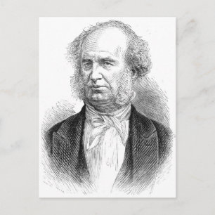 Carte Postale Cornelius Vanderbilt, vers 1877