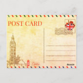 Carte Postale Corner de Churchill (Dos)