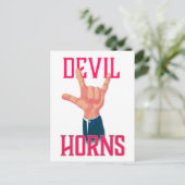 Carte Postale Cornes de Diable (Debout devant)