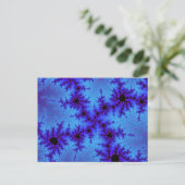 Carte Postale Cornflower Blue Speckle (Debout devant)