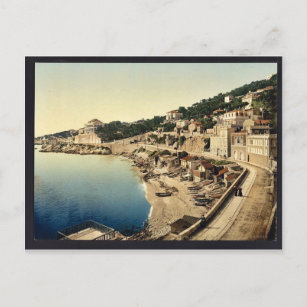Carte Postale Corniche Road, I, Marseille, France Photo vintage