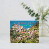 Carte Postale Corniglia Cinque Terre Italie (Debout devant)