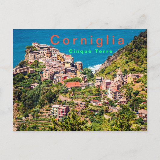 Carte Postale Corniglia Cinque Terre Italie (Devant)