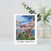 Carte Postale Corniglia Cinque Terre Italie (Debout devant)
