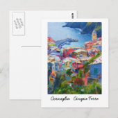 Carte Postale Corniglia Cinque Terre Italie (Devant / Derrière)