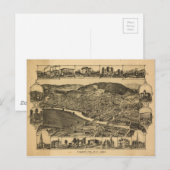 Carte Postale Corning New York (1882) (Devant / Derrière)