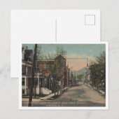 Carte Postale Corning NY Pine Street View 1908 (Devant / Derrière)
