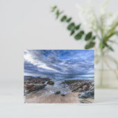 Carte Postale Cornish Beach Breaking Waves (Debout devant)