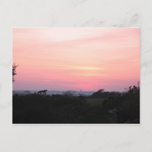 Carte postale Cornish Sunset (5983) (Devant)