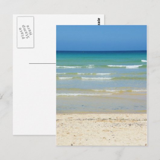 Carte Postale Cornish Waves (Devant / Derrière)