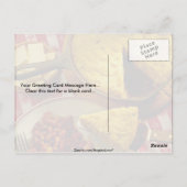 Carte Postale Cornouailles, haricots (Dos)