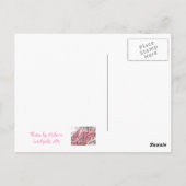Carte Postale Cornouillers roses (Dos)