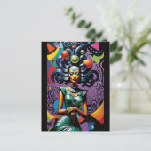 Carte Postale Cornutopia - Ken Gage Surreal Art (Debout devant)