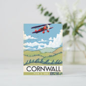 Carte Postale Cornwall Pour des Vacances (Debout devant)