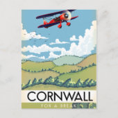 Carte Postale Cornwall Pour des Vacances (Devant)