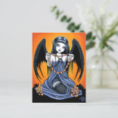Carte postale "Corona" Gothique Cristal Angel Art (Debout devant)