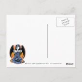 Carte postale "Corona" Gothique Cristal Angel Art (Dos)