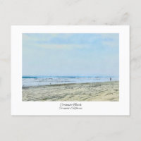 Coronado Beach Californie Aquarelle Imprimer